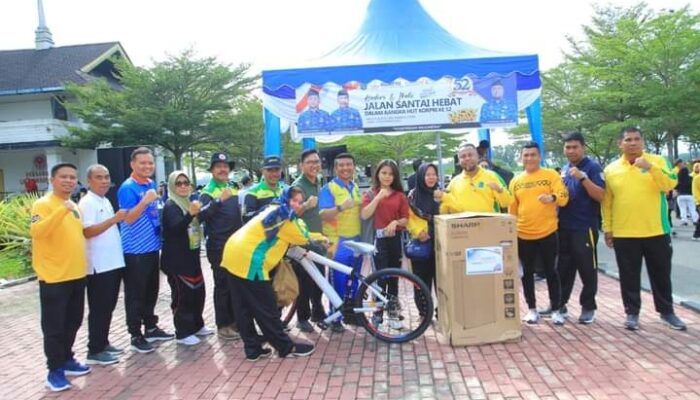 Bupati Dan ASN Labura Jalan Santai Bersama