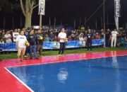 Ketua PBVSI Labura Buka Kejuaraan Bola Volly Barol Cup I Desa Londut