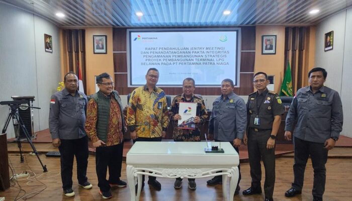 PPN Dan Kejaksaan Kolaborasi Kawal Proyek Strategis Terminal LPG Belawan
