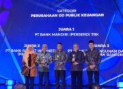 Konsisten Jaga Transparansi, Bank Mandiri Raih Juara 1 Perusahaan Go Publik Keuangan Annual Report Award (ARA) 2022