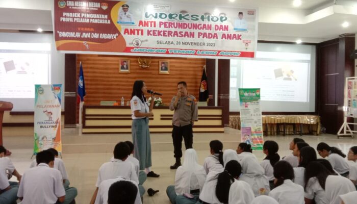 Kasat Binmas Ajak Siswa-Siswi Jauhi Perilaku Yang Rugikan Orang Lain