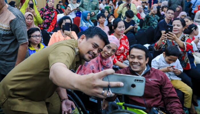 Tarian Multietnis Oleh Disabilitas Hiasi Peringatan HDI, Bobby Nasution Inginkan Penari Tampil Di Setiap Kegiatan Pemko Medan