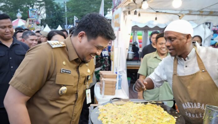 Buka Festival Kuliner 2023, Bobby Nasution Harapkan Kuliner Kuatkan Perekonomian Medan