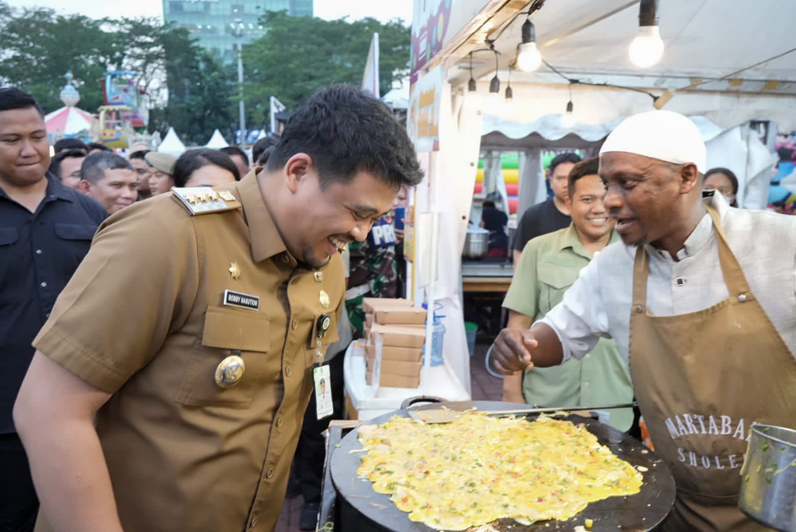 Buka Festival Kuliner 2023, Bobby Nasution Harapkan Kuliner Kuatkan Perekonomian Medan