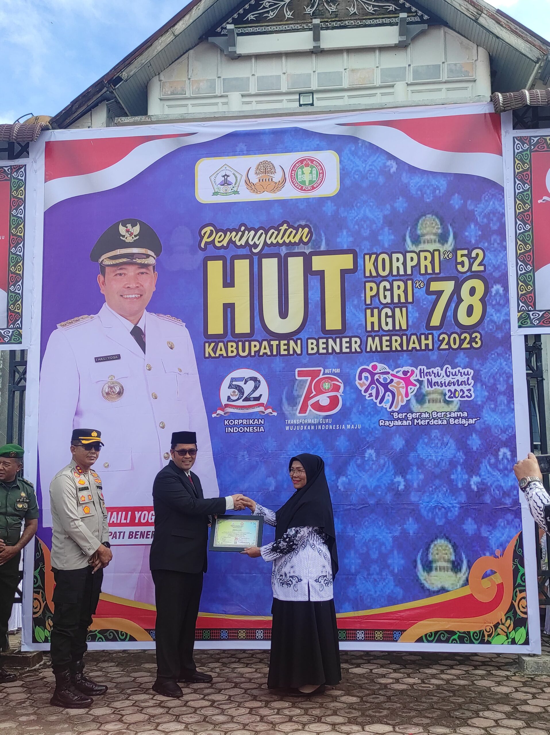 Empat Guru Bener Meriah Terima Penghargaan PMM
