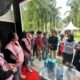 Booth PLN UIP SBU di lokasi kegiatan, tampak diserbu mahasiswa. Mereka saling berlomba untuk menanyakan berbagai hal dan proyek yang tengah dikerjakan PLN, khususnya PLTA Asahan 3 yang menjadi salah satu proyek strategis nasional (PSN).