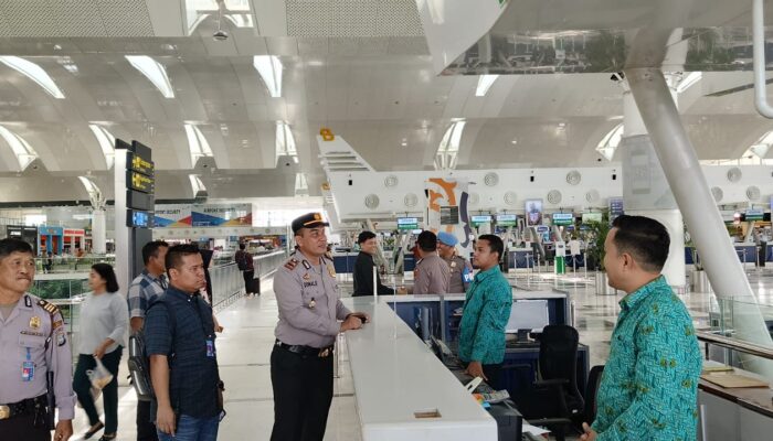 Kapolsek Dan Kanit Reskrim Pantau Situasi KNIA Jelang Nataru 2024