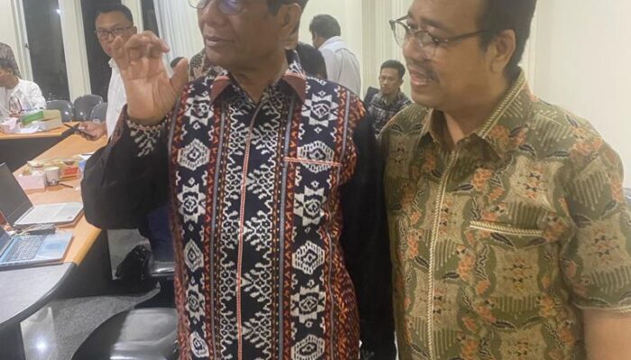 Prof Dr M Manullang Dukung Visi Dan Misi Cawapres Mahfud MD Untuk Indonesia Lebih Unggul