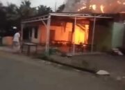 Rumah Mantan Panwaslih Nagan Terbakar 