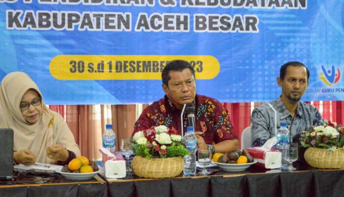 Disdikbud Aceh Besar Upgrade Guru Sekolah Penyelenggara Inklusif Jenjang SMP