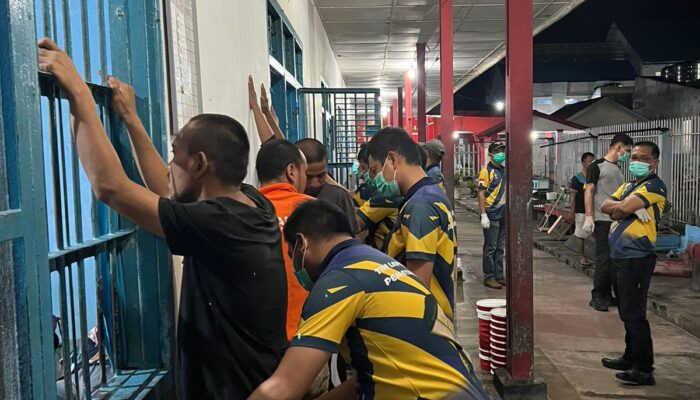 Lapas Pematangsiantar Gelar Razia Gabungan Sat Ops Patnal Dan Satgas Kamtib