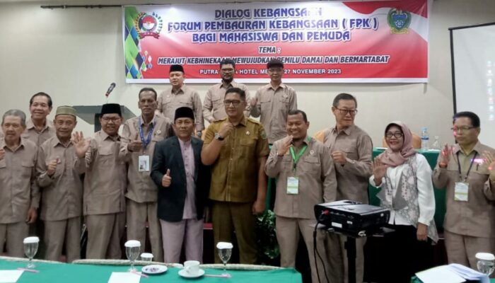 FPK Sumut Gelar Dialog Kebangsaan Dengan Mahasiswa Dan Pemuda