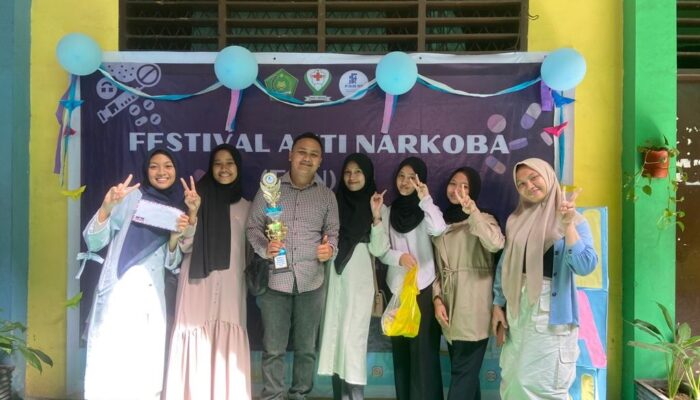 SMP Ar-Rahman Percut Juara 2 Kampanye Festival Anti Narkoba Di MAN 1 Medan