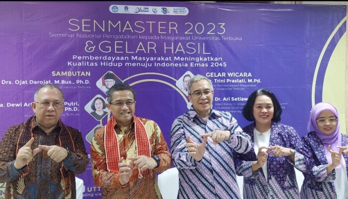 Hasil Riset UT Wujudkan Generasi Emas 2045