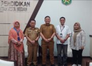 Memotret Program Guru Penggerak, Tim Press Tour Kemendikbudristek Diterima Kadisdikbud Medan