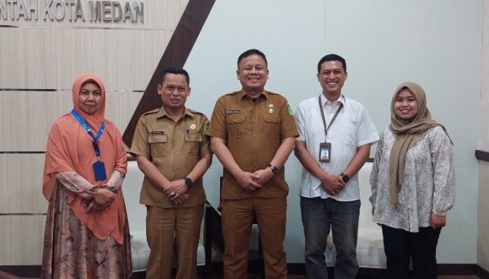 Memotret Program Guru Penggerak, Tim Press Tour Kemendikbudristek Diterima Kadisdikbud Medan