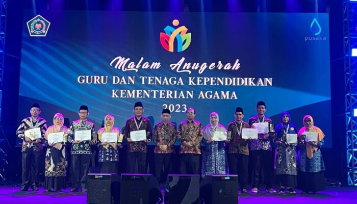 10 Guru Agama Islam  Raih Penghargaan dari Kemenag