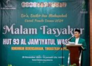 Acara Puncak Hari Jadi Al Jam’iyatul Washliyah ke-93: Dukungan Terhadap Palestina dan Himbauan Netralitas Penyelenggara Pemilu dan ASN di 2024