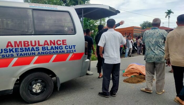 Pengemudi Betor Antar Siswi Tewas Laka Lantas