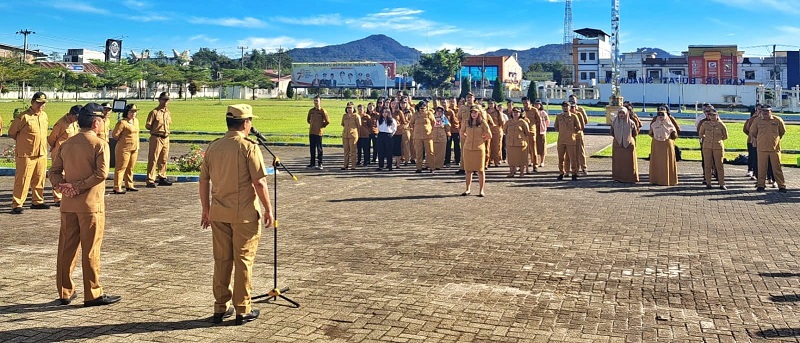 Bupati Simalungun: ASN Dan Honorer Disiplin Bekerja