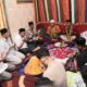 Penerimaan Kafilah MTQ Kota Langsa di pemondokan, melalui Camat Simtim, Kadis Pertanian dan Pangan Simeuleu, LO, dan Perangkat Desa Air Dingin, Sabtu (25/11) pagi.Waspada/Munawar