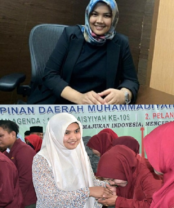 Atika Azmi Utammi Nasution, bakal calon Bupati Mandailing Natal.Waspada/Ist