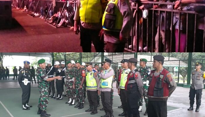 Amankan Konser Musik, Polres P.Siantar Libatkan TNI