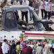 Seorang parbetor meninggal di dalam becaknya yang parkir di SPBU depan Bank Mandiri Padangsidimpuan. (Waspada/Ist)