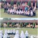 Kapolres Padanglawas, AKBP Diari Astetika, SIK melalui Kasat Lantas, AKP, Alfian Arbi, SH saat kegiatan Police Goes To School di SMK Al Fajar Sibuhuan, Sosialisasikan Keselamatan Berlalulintas, Selasa (28/11). (Waspada/Idaham Butar Butar/B)