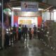 Polres Sibolga saat Patroli Gabungan 3 Pilar di Kantor Bawaslu Kota Sibolga, Sabtu (25/11) sekira pukul 22.00 Wib. Waspada/ist
