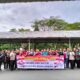 Usai acara Raiders Komonitas BMP berfoto bersama dengan personel Polres Binjai.(Waspada/Ist).