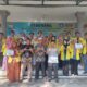 Wakil Rektor III Bidang Kemahasiswaan Ir. Ansoruddin, M.P, bersama panitia LKTI foto bersama dengan para pemenang. Waspada/Ist