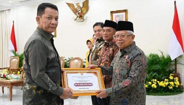 Berhasil Hapus Kemiskinan Ekstrem, Pemerintah Aceh Raih Penghargaan