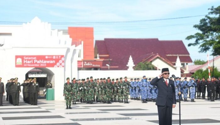 Hari Pahlawan, Asisten II Sekda Aceh Pimpin Upacara Ziarah Nasional