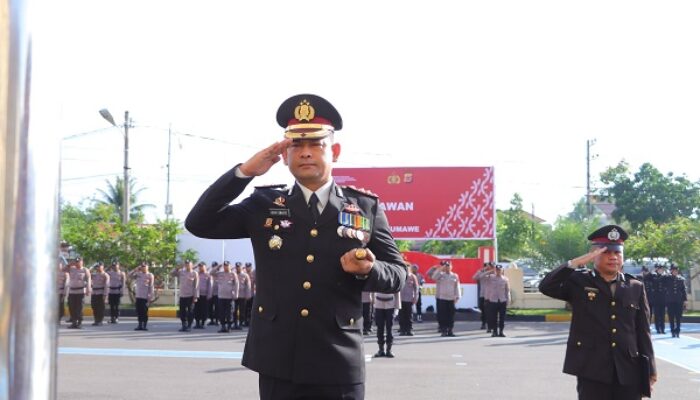 Kapolres Lhokseumawe Pimpin Upacara Hari Pahlawan