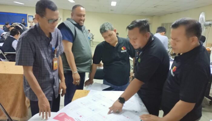 Panwaslih Aceh Utara Pastikan Surat Suara Sesuai  DCT