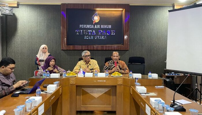 Trio Tirta Pase Bikin Perusahaan Air Minum Aceh Utara Bangkit