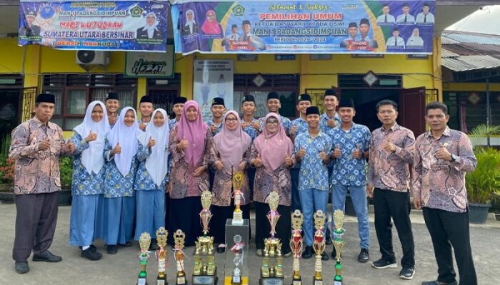 Paskibra MAN 1 Padangsidimpuan Torehkan Prestasi Gemilang Di Even Jaguar 2023
