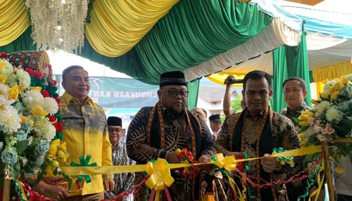 Plt Sekda Agara Resmikan Kantor Bank Aceh Cabang Pembantu Kuning