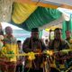 Plt Sekda Yusrizal ST saat melakukan penguntingan pita terlihat dalam gambar. Waspada/Seh Muhammad Amin