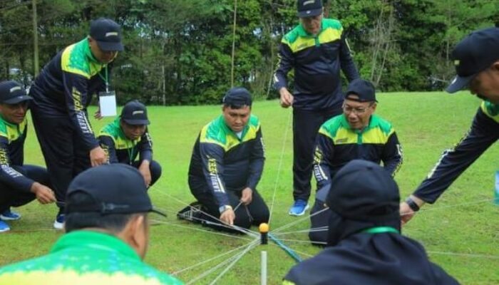 Bupati Dan Kepala OPD Gelar Outbound Bersama