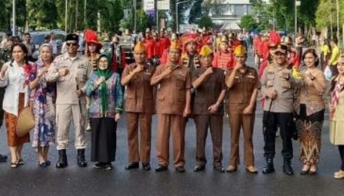 Peringati Hari Pahlawan, Korem 022/PT Gelar Karnaval