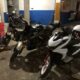 Polres Aceh Barat mengaman 3 Sepmor dalam patroli dan razia cipta kondisi di Jalan Nasional Meulaboh-Tapak Tuan Desa Ujong Drien Kec. Meureubo Kabupaten Aceh Barat, Sabtu (18/11).(Waspada/Muji Burrahman)