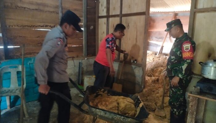Satu Rumah Tertimpa Longsor Di Tapian Nauli Tapteng