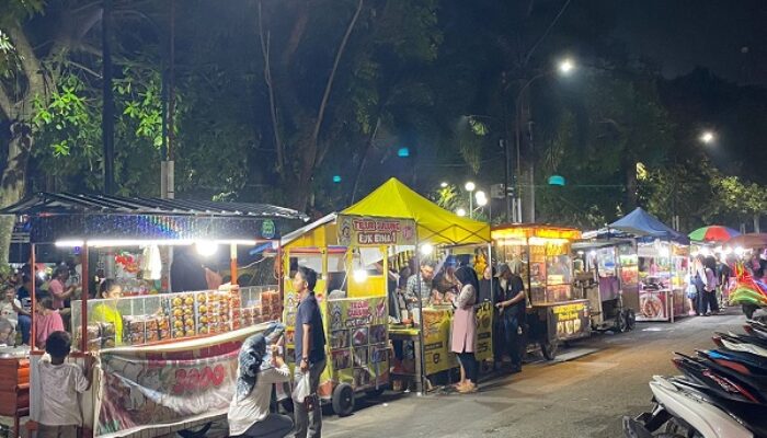 Oknum Aparatur Negara Diduga Pungli PKL Lapangan Merdeka Binjai