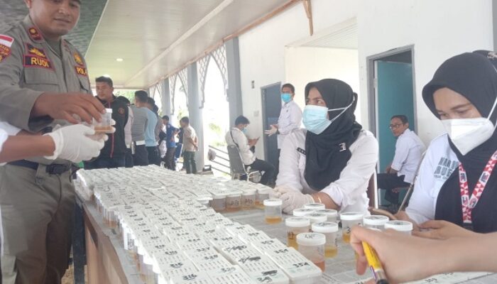 Mendadak, 625 Tenaga Kontrak Tes Urine