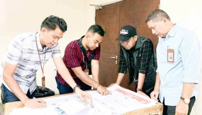 Awasi Logistik Pemilu, Bawaslu Kota Langsa Kunjungi Percetakan Surat Suara