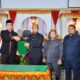 Pj. Wali Kota Sabang, Reza Fahkevi dan Pimpinan DPRK Sabang usai menandatangi surat kesepakatan bersama.(Waspada/ist)