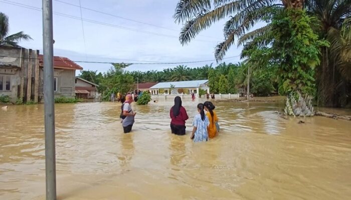 Sungai Meluap, 500 KK Terendam Di Asahan