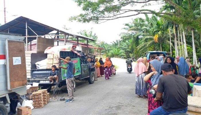 Pasar Murah Keliling Jangkau Desa Terpencil Di Aceh Singkil